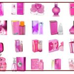 عطر و ادکلن با رنگ شیشه صورتی